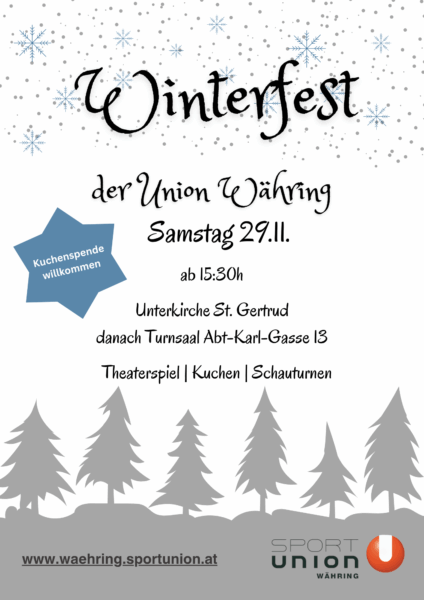 Winterfest Union Währing Winterfest Union Währing